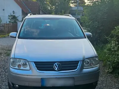 Gebraucht VW Touran 105 PS (77 kW) 2006 Silber Van / Kleinbus