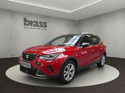 Gebraucht Seat Arona FR 110 PS (80 kW) 2021 Desire rot metallic/midnight schwarz metallic SUV