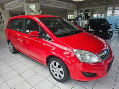 Gebraucht Opel Zafira Edition 140 PS (102 kW) 2009 Powerrot/red Van / Kleinbus