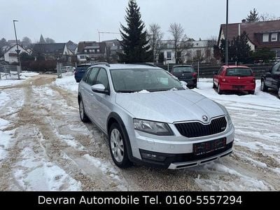 Silber Gebraucht 2016 Skoda Octavia Scout 4x4 Kombi | 8.499 € (Superpreis)