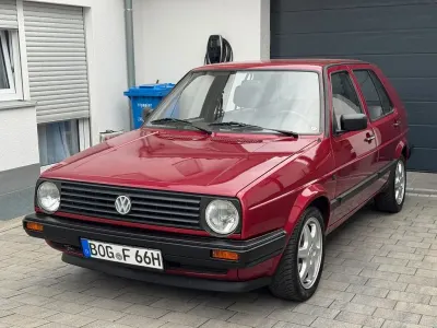 Gebraucht VW Golf II 90 PS (66 kW) 1989 Rot Kleinwagen