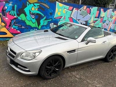 Gebraucht Mercedes SLK250 204 PS (150 kW) 2014 Silber Cabrio