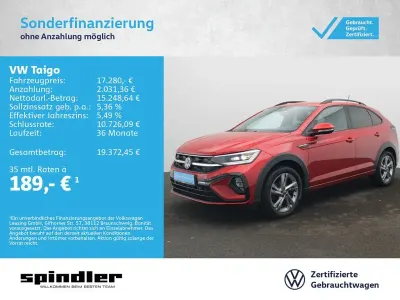 Gebraucht VW Taigo IQ Drive 110 PS (80 kW) 2022 Kings red metallic SUV