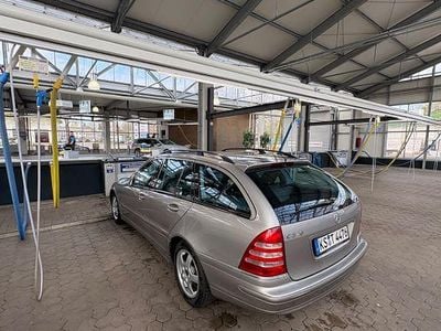 Usata Mercedes C270 Elegance 170 CV (125 kW) 2003 Argento Berlina