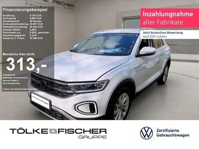 Gebraucht VW T-Roc Style 150 PS (110 kW) 2023 Weiß SUV