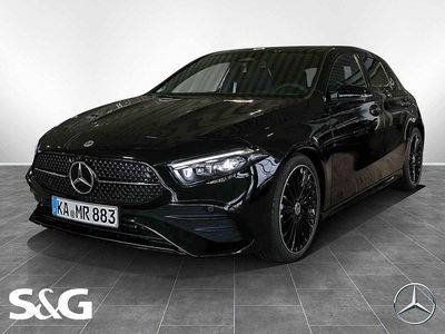 Gebraucht Mercedes A180 AMG 136 PS (100 kW) 2026 Metalliclack kosmosschwarz Limousine