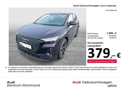 Gebraucht Audi Q4 Sportback e-tron S-Line 210 kW (286 PS) 2025 Auroraviolett metallic SUV