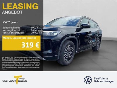 Gebraucht VW Tayron Life 150 PS (110 kW) 2025 Schwarz SUV
