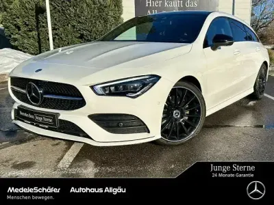 Brugt Mercedes CLA220 AMG 190 HK (139 kW) 2022 Hvid Sedan