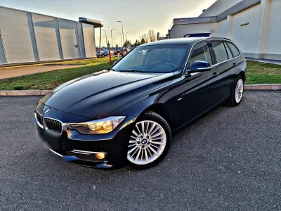 Gebraucht BMW 320 Luxury Line 184 PS (135 kW) 2015 Schwarz Kombi