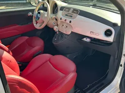 Gebraucht Fiat 500 101 PS (74 kW) 2008 Weiß Kleinwagen