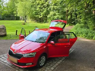 Gebraucht Skoda Fabia Style 110 PS (80 kW) 2018 Rot Kleinwagen