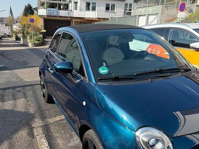 Brugt Fiat 500C 51 HK (37 kW) 2021 Blå Cabriolet