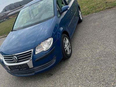 Gebraucht VW Touran 90 PS (66 kW) 2008 Blau Van / Kleinbus