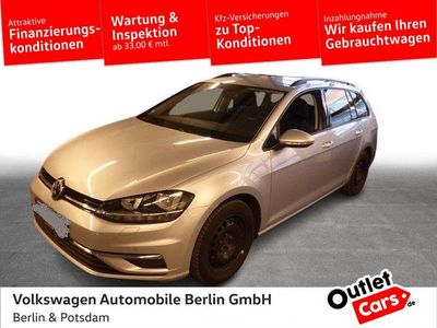 Gebraucht VW Golf VII Comfortline 125 PS (91 kW) 2018 Silber Kombi