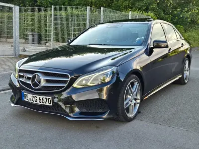 Gebraucht Mercedes E250 AMG 211 PS (155 kW) 2014 Schwarz Limousine