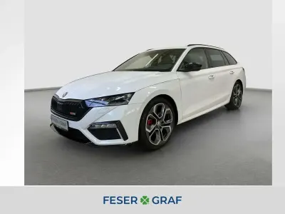Gebraucht Skoda Octavia RS 200 PS (147 kW) 2023 Moon weiss perleffekt Kombi