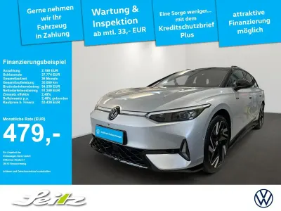 Gebraucht VW ID.7 GTX 250 kW (340 PS) 2025 Silber Kombi