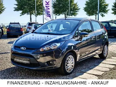 Gebraucht Ford Fiesta Trend 60 PS (44 kW) 2009 Grau Kleinwagen