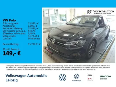 Gebraucht VW Polo United 95 PS (69 kW) 2021 Schwarz Kleinwagen