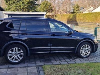 Gebraucht VW Tiguan Allspace Highline 200 PS (147 kW) 2021 Schwarz SUV