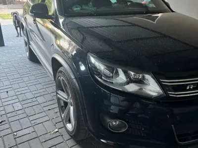 Gebraucht VW Tiguan R-line 177 PS (130 kW) 2013 Schwarz SUV