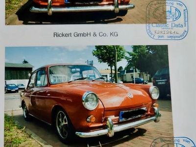 Rot Gebraucht 1963 VW Type 3 | 14.999 €