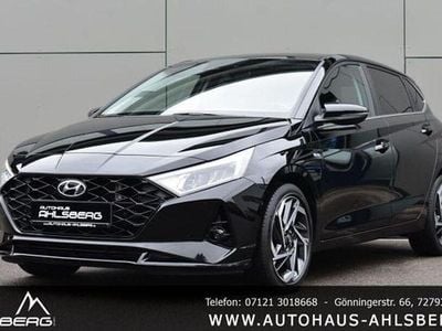 Gebraucht Hyundai i20 Prime 120 PS (88 kW) 2022 Phantom black / met Kleinwagen