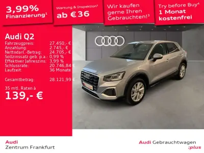 Gebraucht Audi Q2 Advanced 116 PS (85 kW) 2025 Florettsilber metallic/florett SUV