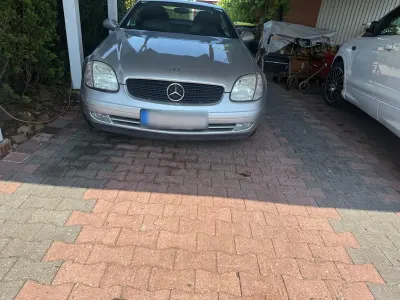 Gebraucht Mercedes SLK200 136 PS (100 kW) 1996 Silber Cabrio