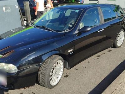 Gebraucht Alfa Romeo 156 Distinctive 166 PS (122 kW) 2004 Schwarz Kombi