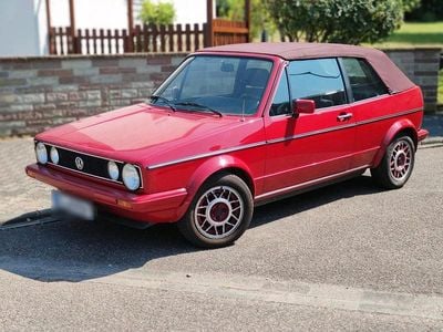 Gebraucht VW Golf Cabriolet 72 PS (52 kW) 1987 Rot Cabrio