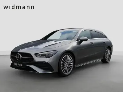 Gebraucht Mercedes CLA200 Shooting Brake AMG line 163 PS (119 kW) 2024 Metalliclack mountaingrau Kombi