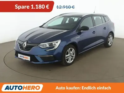 Brugt Renault Mégane GrandTour LIMITED 116 HK (85 kW) 2020 Blå Stationcar