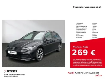 Brugt VW Golf VIII R-line 150 HK (110 kW) 2021 Sort Stationcar