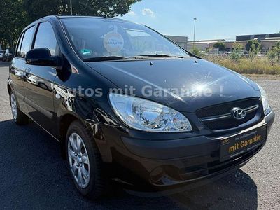 Gebraucht Hyundai Getz Basis 67 PS (49 kW) 2009 Schwarz Kleinwagen
