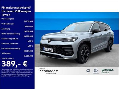 Brugt VW Tayron R-line 272 HK (200 kW) 2025 Sølv SUV