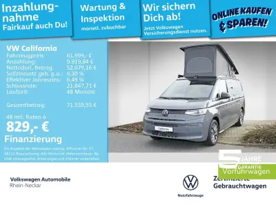 Gebraucht VW California Beach 204 PS (150 kW) 2025 Grau Van