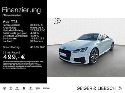 Gebraucht Audi TTS Sport 320 PS (235 kW) 2021 Gletscherweiß metallic Coupé