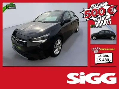 Gebraucht Opel Corsa Elegance 101 PS (74 kW) 2023 Schwarz Kleinwagen