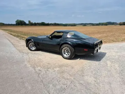 Gebraucht Chevrolet Corvette C3 1981 Schwarz Coupé