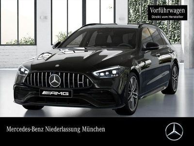 Gebraucht Mercedes C43 AMG Night 408 PS (300 kW) 2026 Schwarz Kombi