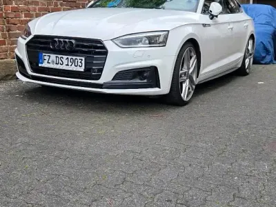 Gebraucht Audi A5 S-Line 190 PS (139 kW) 2019 Weiß Coupé
