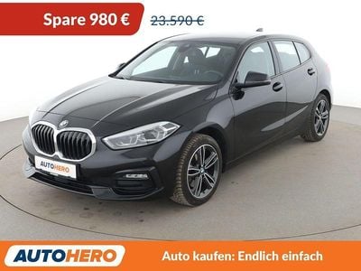 Gebraucht BMW 118 Sport Line 136 PS (100 kW) 2022 Schwarz Kleinwagen