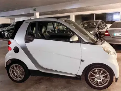 Gebraucht Smart ForTwo Cabrio Passion 71 PS (52 kW) 2009 Weiß Cabrio