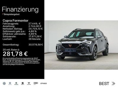 Gebraucht Cupra Formentor VZ 245 PS (180 kW) 2023 Midnight schwarz metallic (metallic) SUV