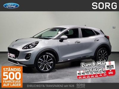 Gebraucht Ford Puma Titanium X 125 PS (91 kW) 2023 Silber, solar silver metallic SUV