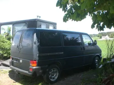 Gebraucht VW T4 68 PS (50 kW) 1998 Schwarz Van