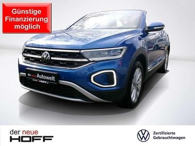 Brugt VW T-Roc Cabriolet 116 HK (85 kW) 2024 Blå Cabriolet