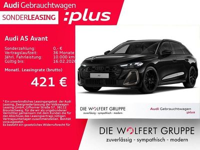 Mythosschwarz metallic Gebraucht 2025 Audi A5 Ambiente Kombi | 53.170 € (Fairer Preis)